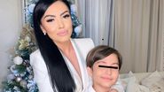 Andreea Mantea și fiul ei