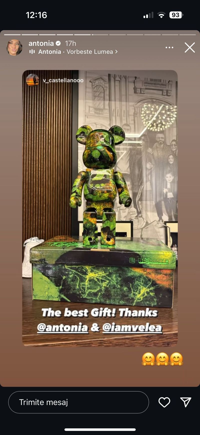 antonia si velea cadou pentru vincenzo