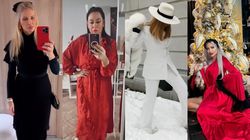 TOP 7 cele mai frumoase rochii pe care le-au purtat vedetele noastre de Crăciun