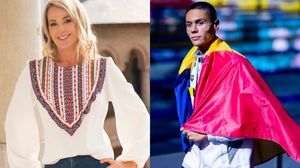 Nadia Comăneci și David Popovici