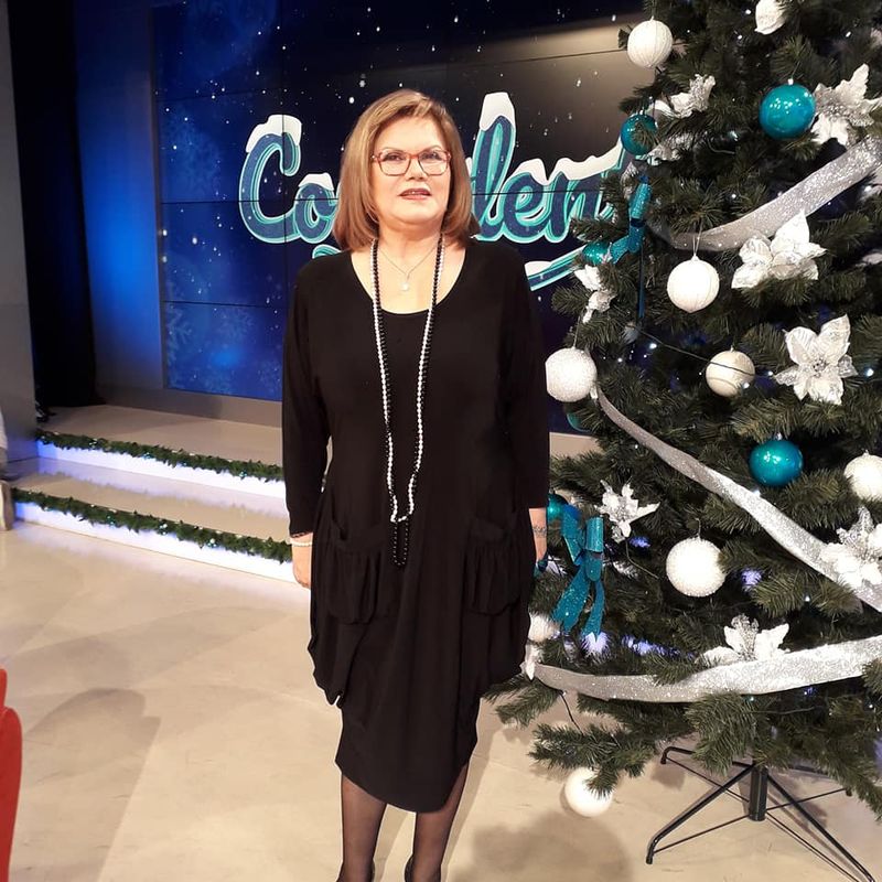 Natașa Raab, în cadrul unui platou de filmări, înainte să moară  natașa raab moarte