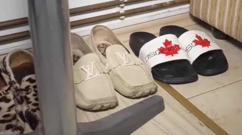 Încălțămintea de lux a lui Irinel Columbeanu, la azil  irinel columebeanu azil