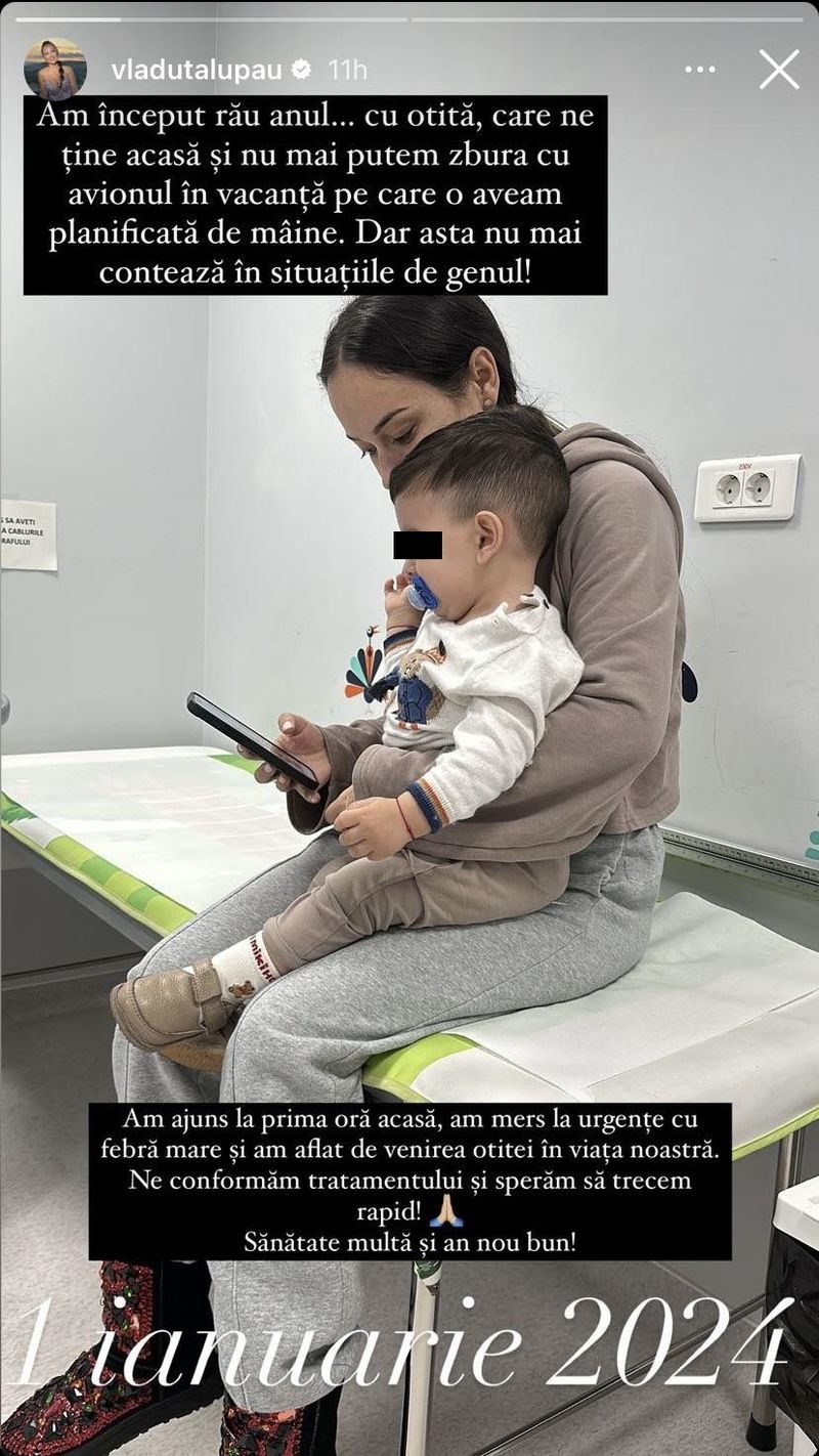 Vlăduța Lupău spital