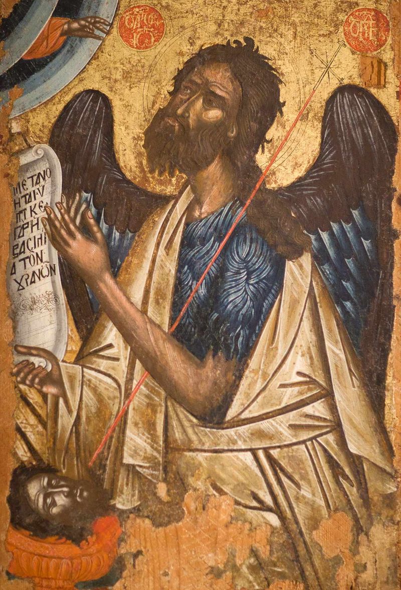 Icoană Sfântul Ioan Botezătorul