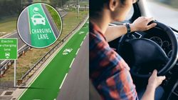 Orașul în care a fost proiectat drumul electrificat! Șoferii de mașini electrice își vor putea încărca autoturismele din mers