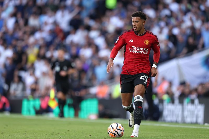 Jadon Sancho, jucător la Manchester United din 2021