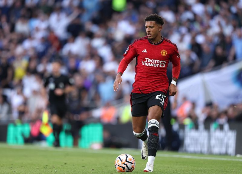 Jadon Sancho, jucător la Manchester United din 2021