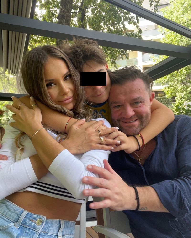 Grațiela și Andrei Duban fiu