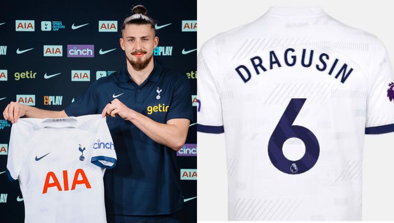 Radu Drăgușin va îmbrăca tricoul cu numărul 6. radu dragusin tottenham