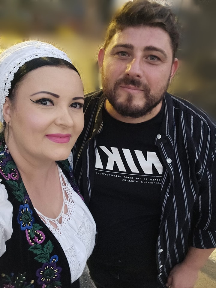 Silvana R&icirc;ciu și soțul ei