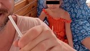 Tavi Clonda și Gabriela Cristea fiică Iris