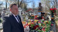 Dragoș Dolănescu la cimitir