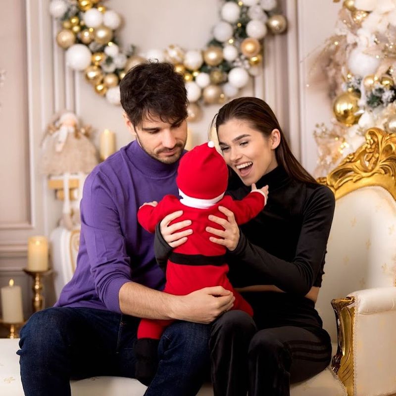 Theo Rose și Anghel Damian copil