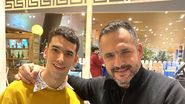 Mădălin Ionescu și fiul său 