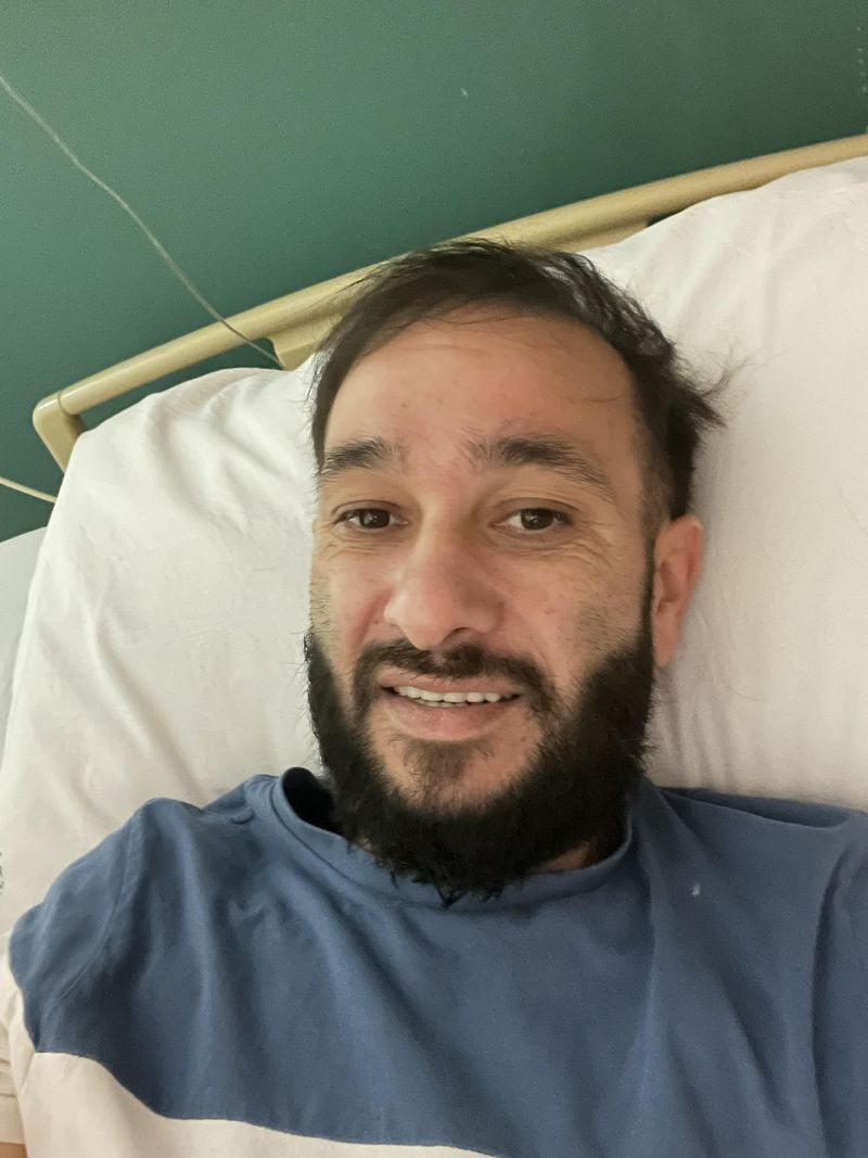 Marius Țepeligă la spital