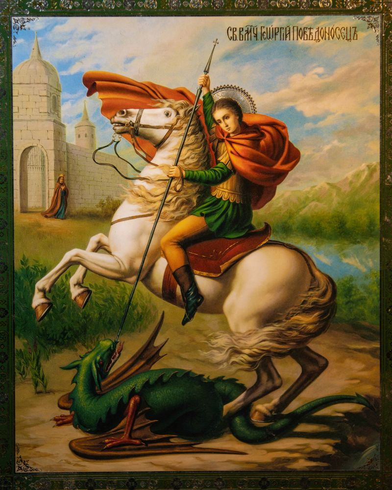 Icoană Sfântul Gheorghe