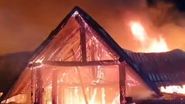 Ferma Dacilor incendiu