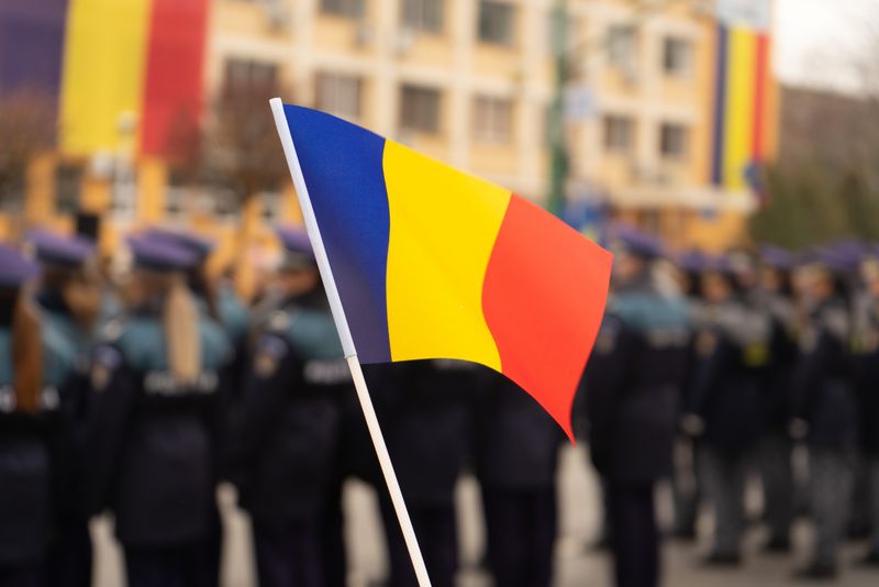 Steagul României, ceremonie 24 ianuarie