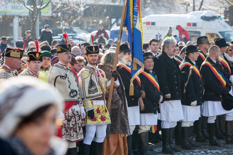 Oameni prezenți la evenimentele din 24 ianuarie