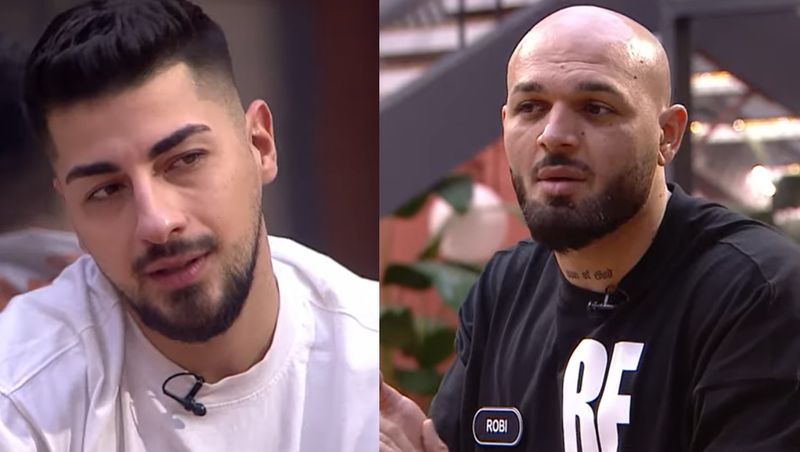 Colaj foto cu Patrick și Robi Patrick și Robi