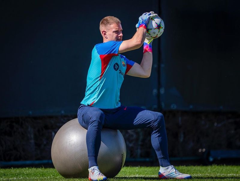 Marc-Andre ter Stegen, portarul german al Barcelonei