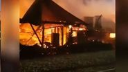 Ferma Dacilor incendiu