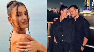 Alina Eremia și logodnicul său, Edi Barbu