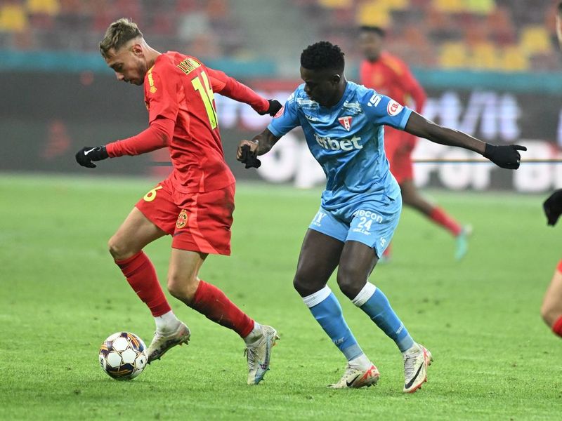 UTA Arad a cedat în fața celor de la FCSB, scor final 4-0 pentru vicecampioana en-titre a României. fcsb uta arad