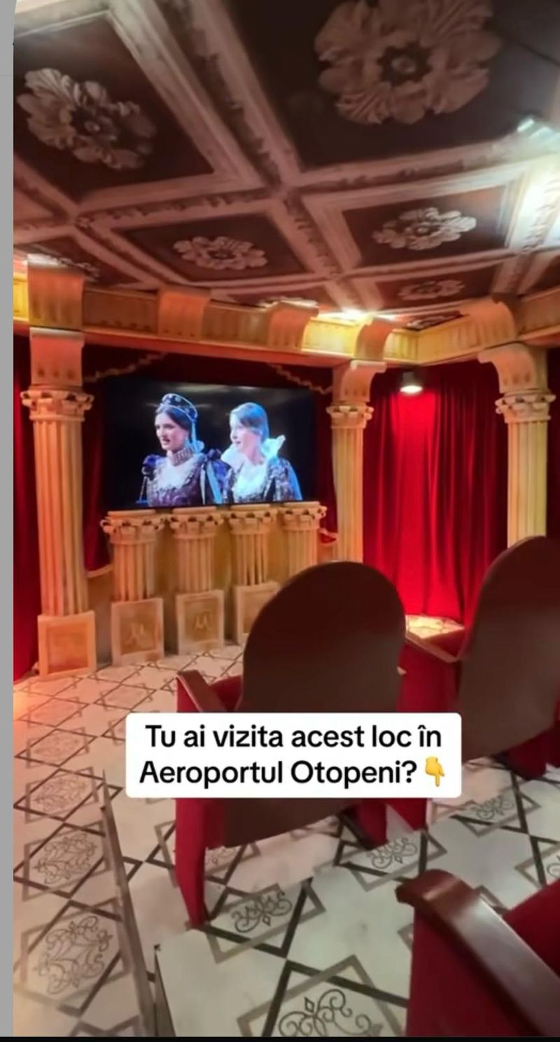 Sala de spectacole din Aeroportul Otopeni