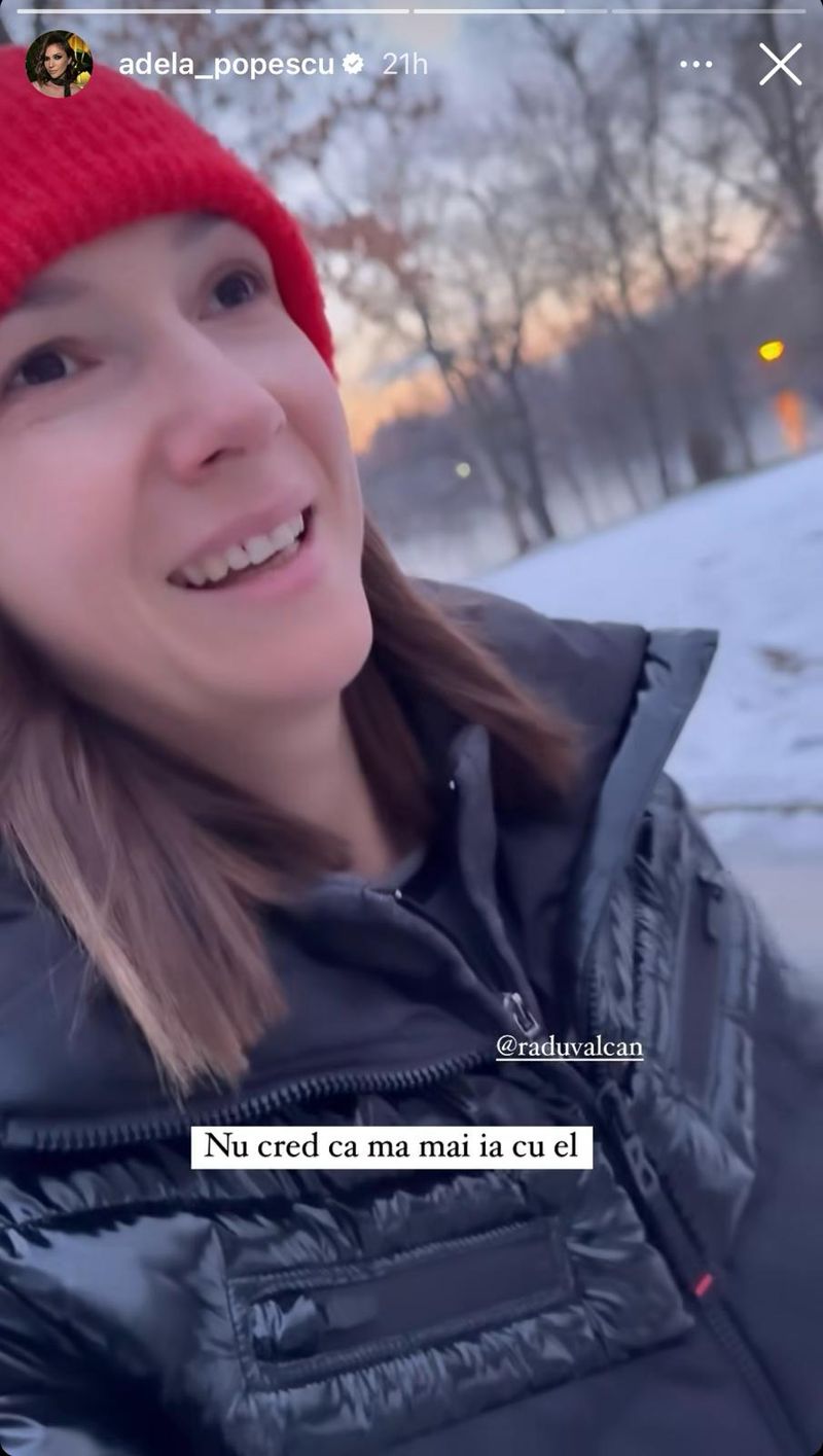 Adela Popescu și Radu V&acirc;lcan, la alergat&nbsp;