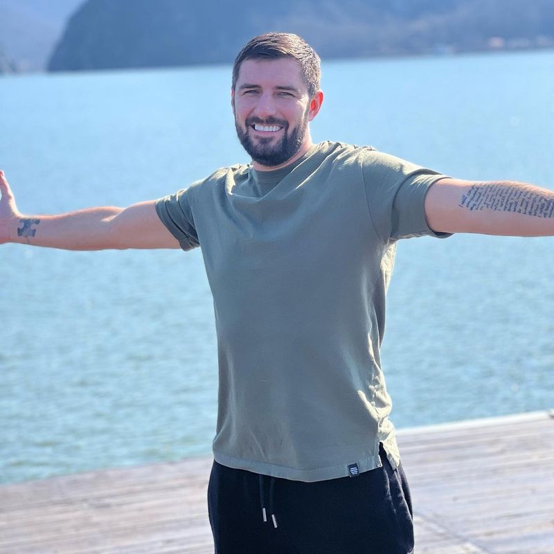 Cătălin Cazacu în vacanță