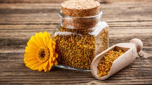 borcan cu polen crud