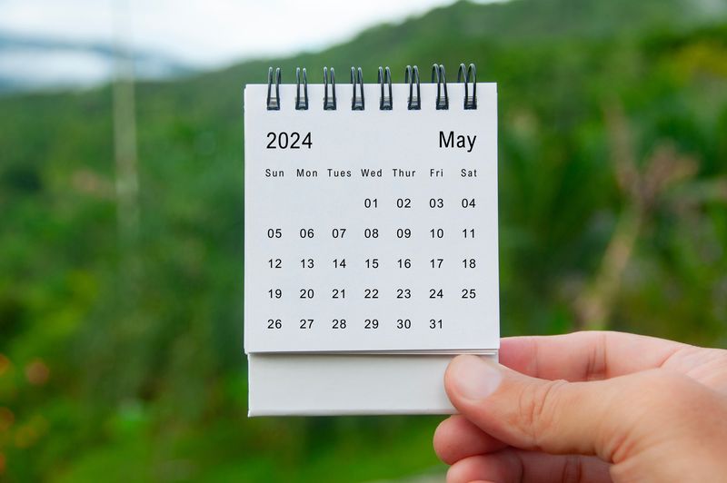 Calendar mai 2024