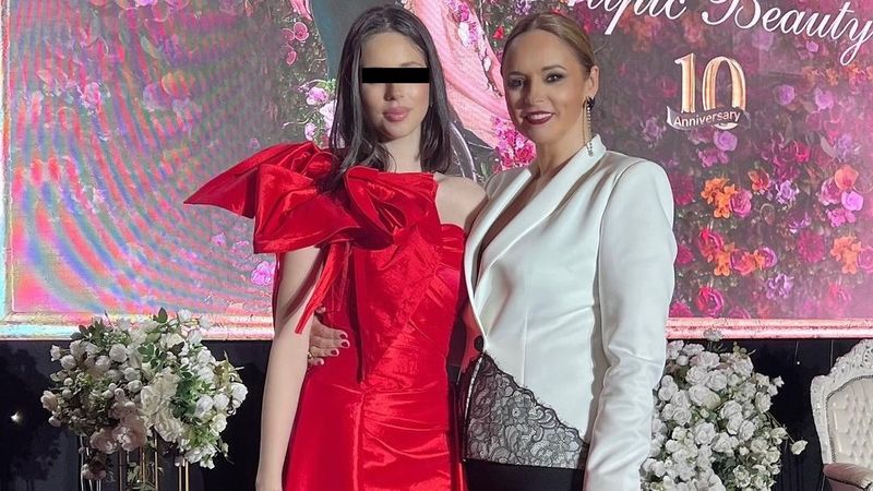 Andreea Marin și fiica sa, Violeta