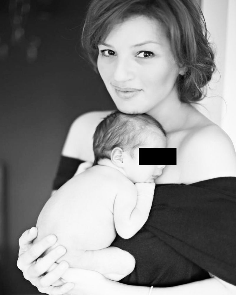 Ioana Băsescu și fiul ei