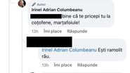 Irinel Columbeanu comentarii