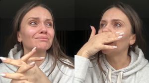 Cristina Șișcanu, în lacrimi