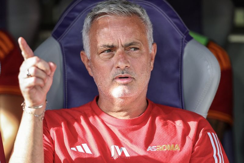Jose Mourinho, antrenorul celor de la AS Roma