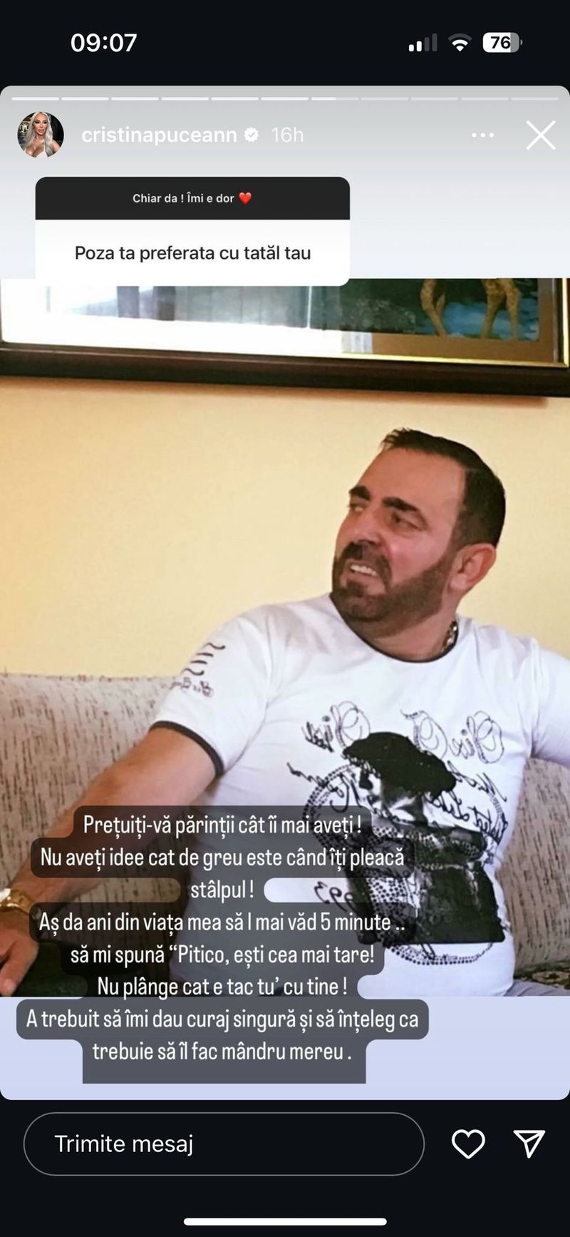 cristina pucean tata