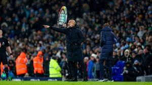 Pep Guardiola, antrenorul lui Manchester City