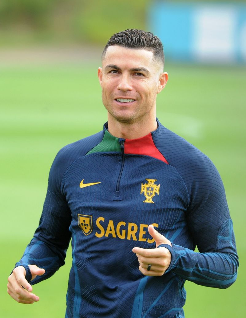 Cristiano Ronaldo, fost jucător la: Sporting, Manchester United, Real Madrid și Juventus