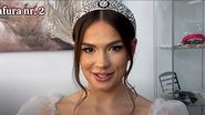 Bianca Mândru, în rochie de mireasă