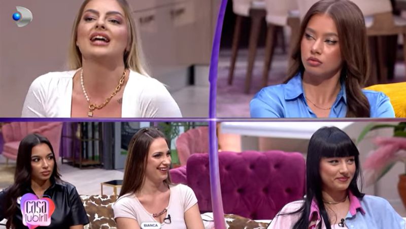 Colaj foto cu fetele din ”Casa iubirii” Casa iubirii