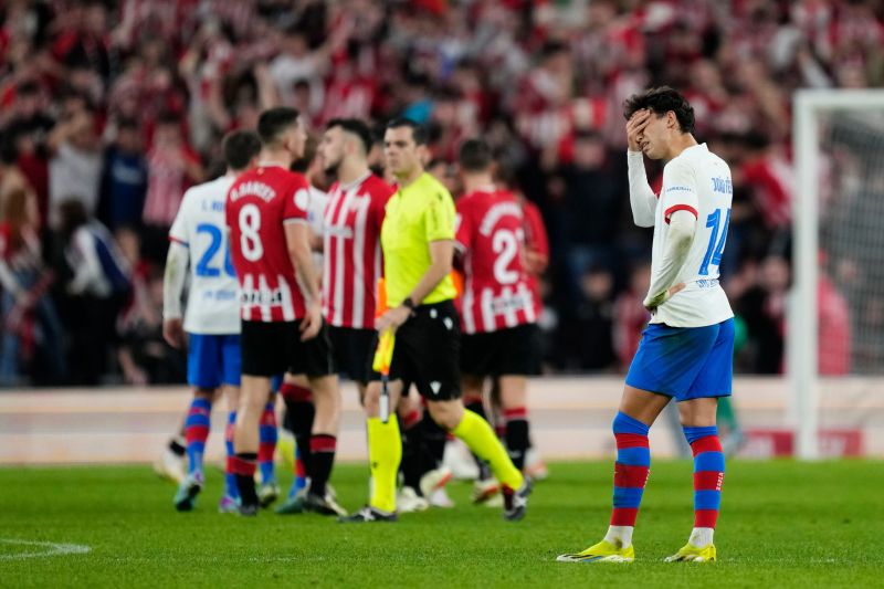 Meciul dintre Athletic Bilbao și Barcelona din Cupa Spaniei