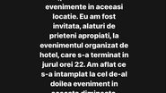 alina eremia declaratii