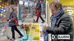 Cornel Palade nu ține cont de criză și își umple coșul de cumpărături până la refuz. Imagini spectaculoase cu îndrăgitul actor, în supermarket | EXCLUSIV