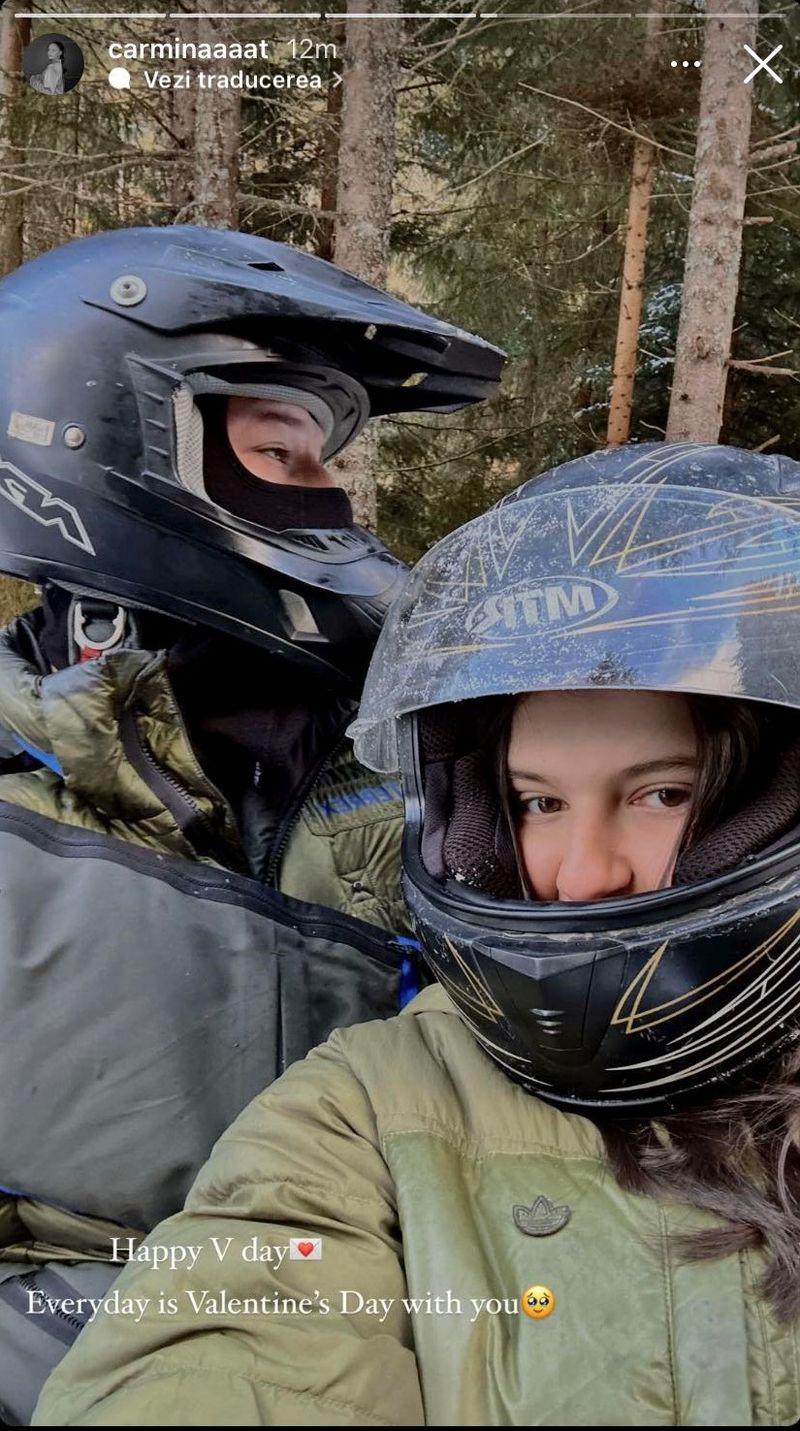 Carmina Vârciu iubit