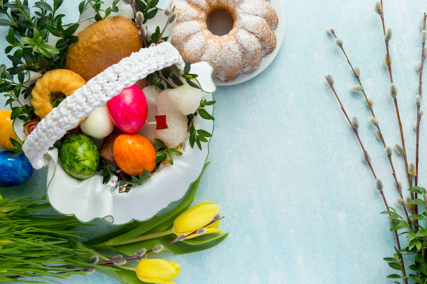 Ouă și pască pentru sărbătorile pascale  paste 2024, oua si pasca paste