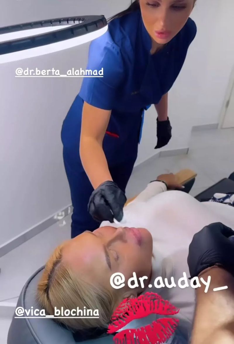 Vica Blochina intervenție estetică