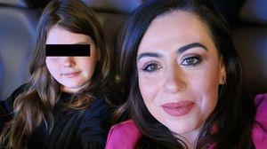 Oana Roman și fiica sa, Isabela  Oana Roman și fiica sa, Isabela